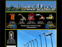 Tablet Screenshot of pcaban.pl